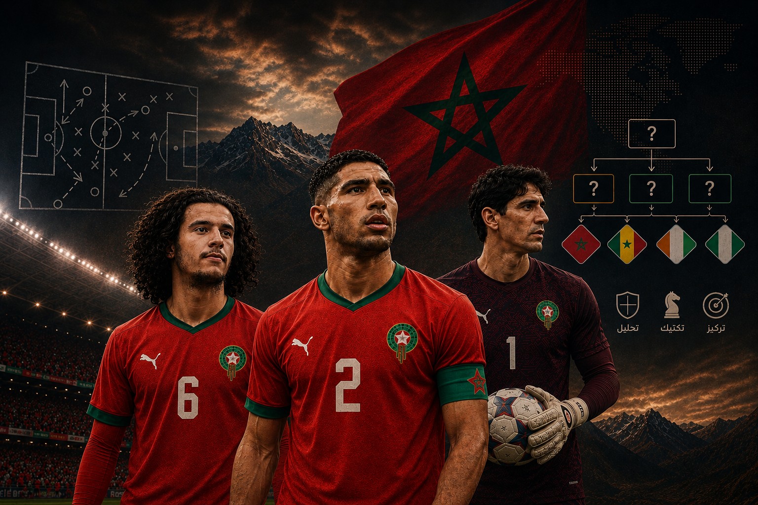 أسود الأطلس في مونديال 2026: تحديات تكتيكية ومعادلات تأهل معقدة بين الحذر والطموح