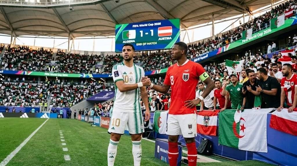 تعادل الجزائر والنمسا في مونديال 2026: بين الواقع الرياضي والشكوك المثارة