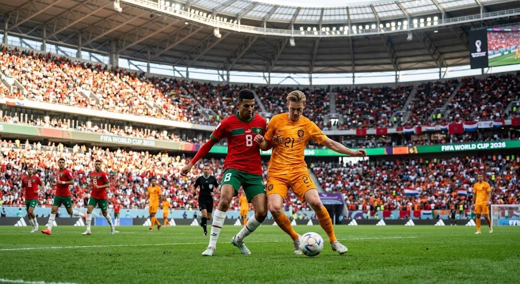 مونديال 2026: مواجهة المغرب وهولندا بين تحديات الطموح والواقع التكتيكي